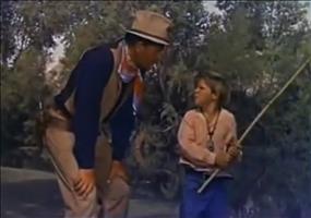 Schwimmunterricht mit John Wayne