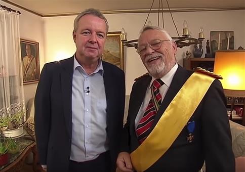 Zu Besuch bei Reichskanzler Norbert Schittke