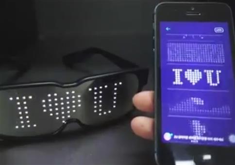 Einzigartige Bluetooth-LED-Gläser