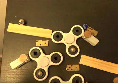 Fidget Spinner Kettenreaktion