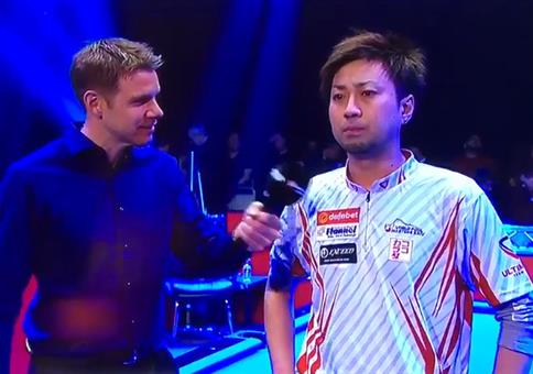Japanische Pool-Spieler im Interview