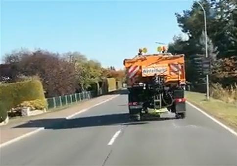 Dieses Jahr ist der Winterdienst etwas früh dran