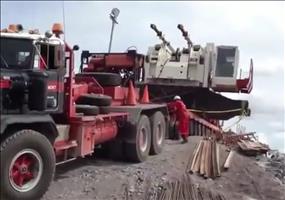 Die Kranlieferung ist da