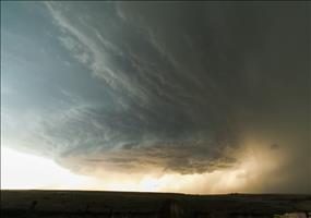 Superzelle über Texas