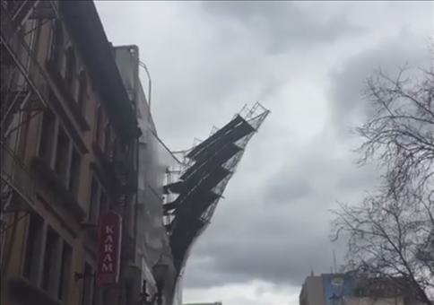 Wenn Profis ein Gerüst aufbauen