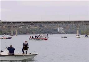 Brückensprenung in SlowMotion