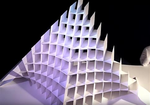 Beeindruckende Pop-Up Papier Skulpturen