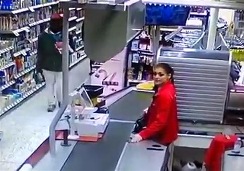 Bei ihr haben Ladendiebe keine Chance