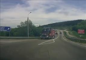 Gut gebremst LKW!