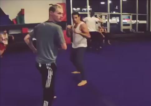 Auf die Matte gelegt