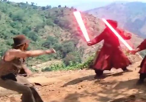 Indiana Jones VS Laserschwerter