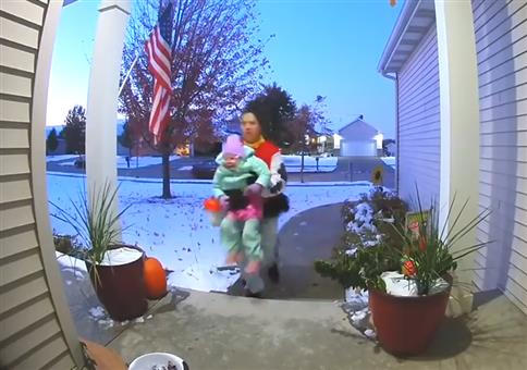 Neulich an Halloween: 3-jährige mit mehr Anstand als Mutter