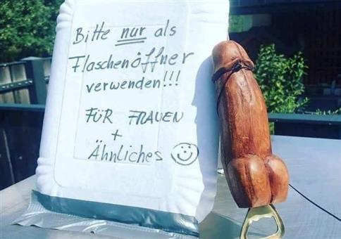 Super orgineller Flaschenöffner