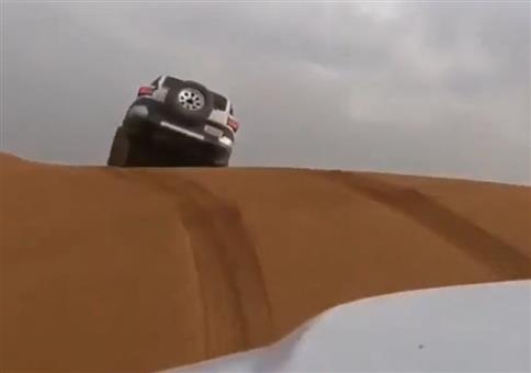 Vollgas bei der Wüstenrallye