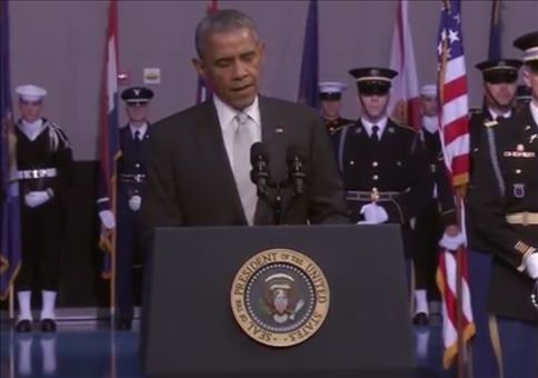 Sprachlose Rede von Herrn Obama