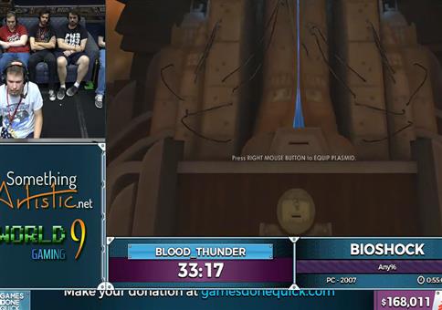 Mitten im Bioshock Speedrun passiert das!