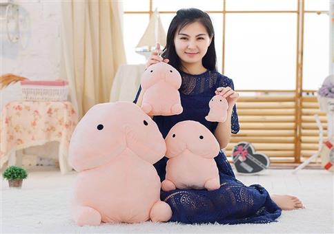 Viele große und kleine Pimmel zum Kuscheln