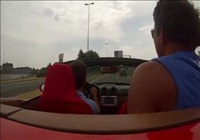 Ferrari Probefahrt geht schief