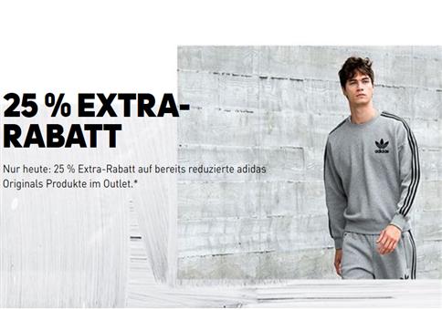 NUR HEUTE! Adidas Originals Sale mit 25% extra Rabatt!