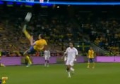 Schweden vs. England - Tolle Tor von Ibrahimovic
