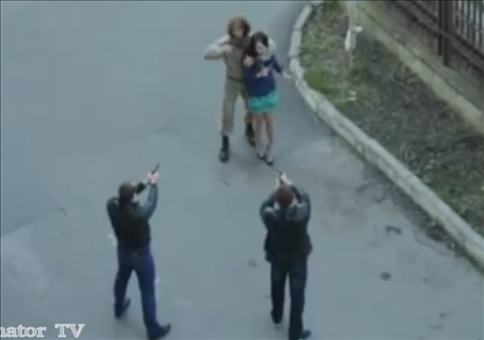 Kleiner Zwischenfall beim Actionszenendreh