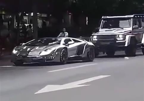 Der Lamborghini und der Mülleimer