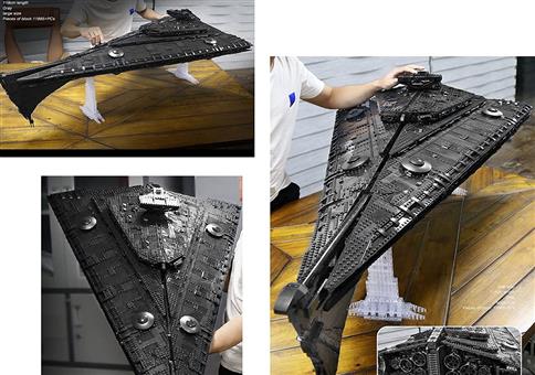 Fetter Sternenzerstörer mit 10368 Teilen!