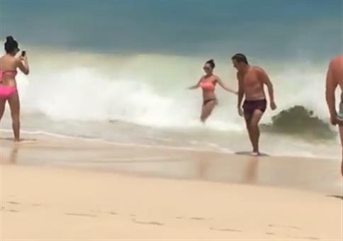 Selfie Time am Strand