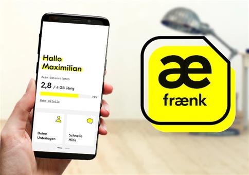 fraenk: Telekom Allnet-Flat mit 6GB LTE nur 10€ mtl.