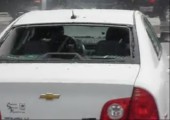 Hagelschäden an Autos