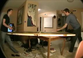 Super Mario Song beim Tischtennis