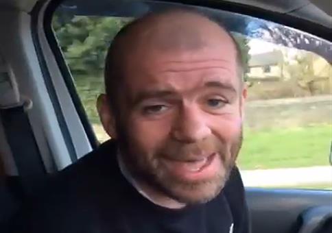 Neulich in England: Spontan bremsen