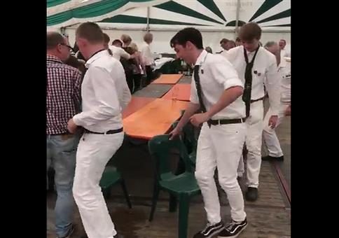 Wunderschöner Sprung nach Jerusalem