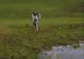 Mit dem Fahrrad durch den Schlamm - FAIL