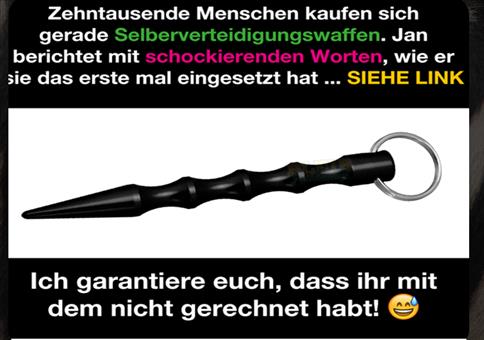 Selbstverteidigungswaffe zum Einführen