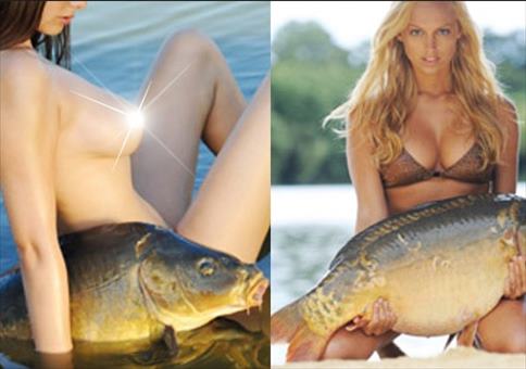 Sexy Frauen und ähm... Fische