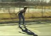 Skateboard-Stunts