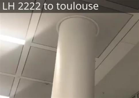 Flug 2222 nach Toulouse