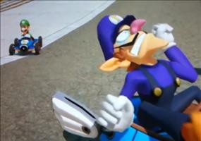 Luigi in Mario Kart 8
