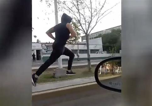 Kleine Motivation beim Joggen