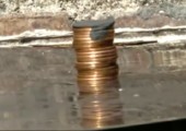 Schmelzende Pennies