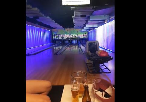 Strike beim Bowling mit minimalen Aufwand