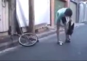 Verdammt kleines Fahrrad
