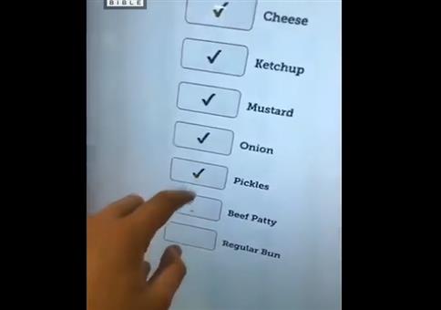 Kann man bei McDonalds eine einzelne Käsescheibe ordern?