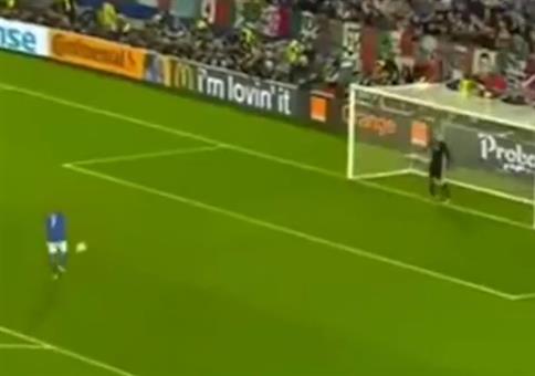 Die Elfmetertechnik von Simone Zaza