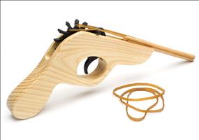 Gummiband Pistole