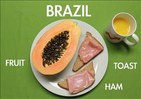 Was die Welt zum Frühstück isst