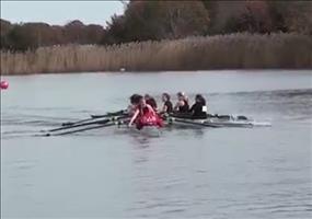 Frauen beim Rudersport