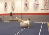 Gymnastikball Ping Pong