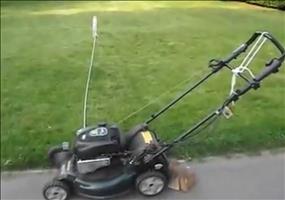 Rasenmäher Hack
